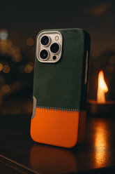 NEXO KWI-NI TWO COLOUR LEATHER CASE WITH MAG-SAFE
